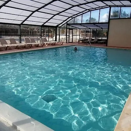 Campsite Mobil Climatise 6pers. 3ch Domaine De Chaussy 5* Ardeche *